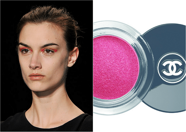 NYFW Autumn Winter 2014 beauty trend How to wear pink eyeshadow product2.png